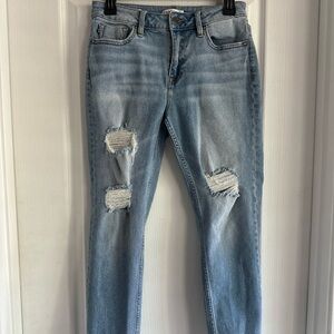 Vigoss Distressed Light Blue Skinny Jeans